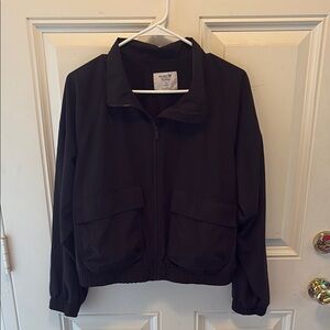 Nautica Black Utility Jacket Versatile and Classic